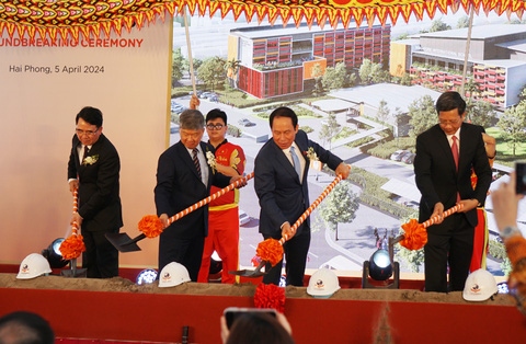 KinderWorld begins first Singapore International School project in Hai Phong